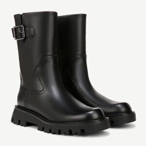 Franco Sarto Brina Mid Calf Lug Bottom Boot